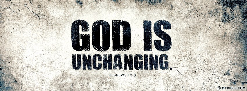 God is unchanging