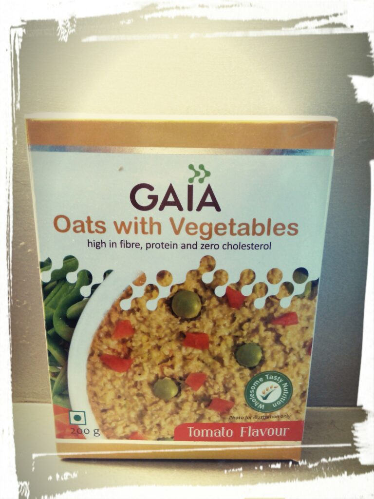 Gaia Oats with vegetables