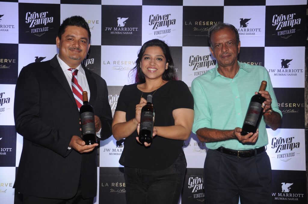 Mr.Sumedh Singh Mandla, Ceo, Grover Zampa Vineyards, Karishma Grover, Kapil Grover