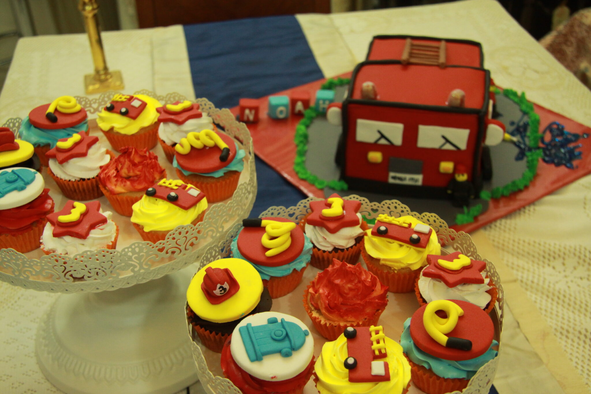 firetruck themed birthday