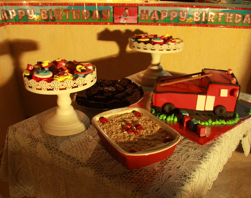 Firetruck Themed Birthday Party