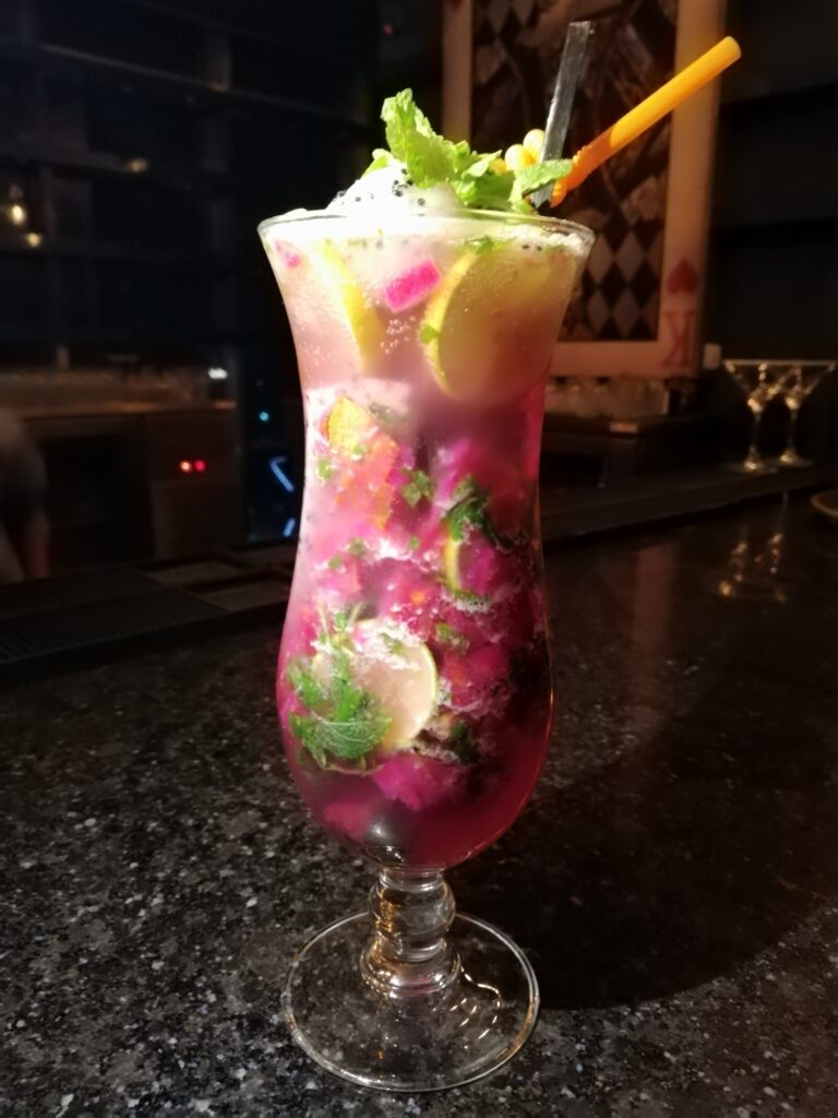 Dragon Fruit Killer Mocktail - Kasino Bar