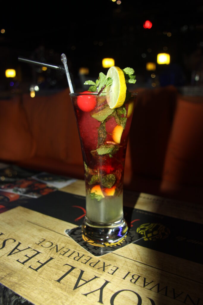 Cranberry Mojito - Kasbah Grand