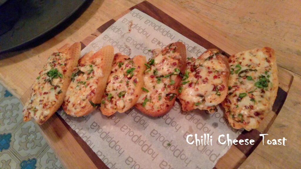Chilli cheese toast - Hoppipola Malad