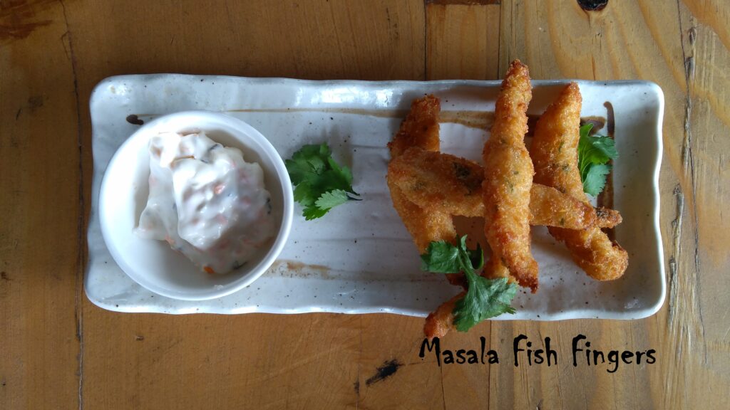 Masala Fish Fingers - Bombay Adda