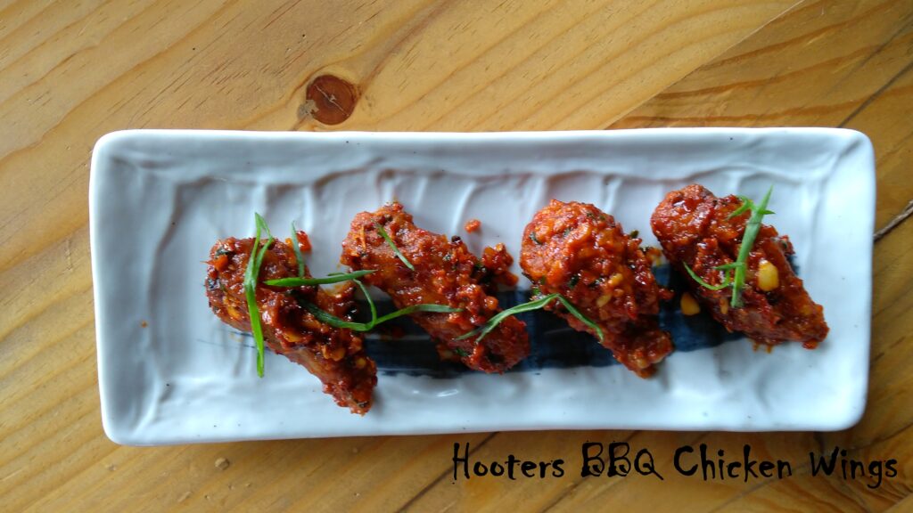 Hooters BBQ Chicken Wings - Bombay Adda