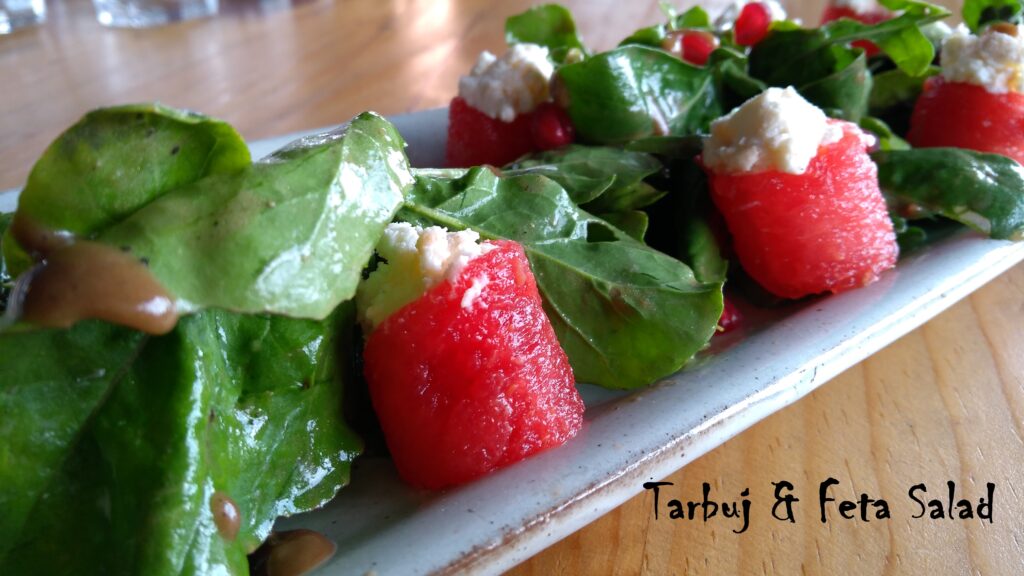 Tarbuj & Feta Salad - Bombay Adda