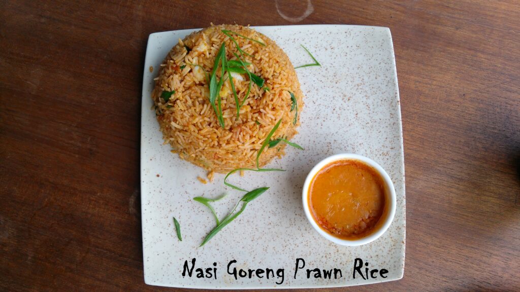 Nasi Goreng Prawn Rice - Bombay Adda