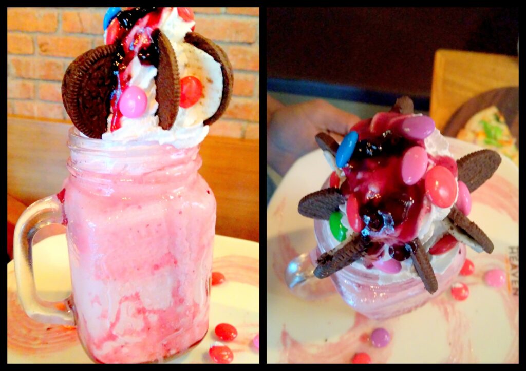 Blueberry Freakshake - Chocolate Heaven