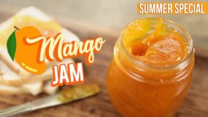 homemade mango jam